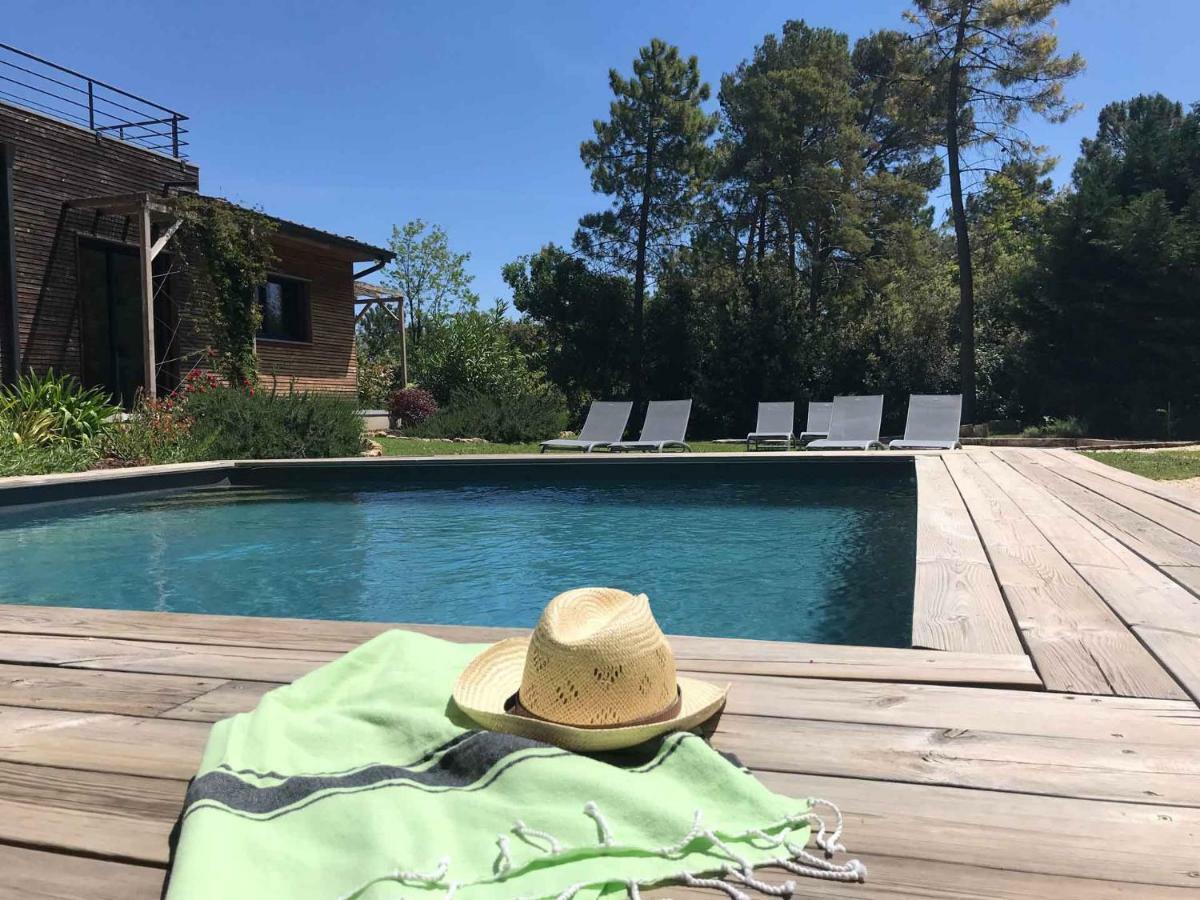 Du Reve O Naturel - Maison De Vacances Entre Gorges De L'Ardeche Et Gard Saint-Julien-de-Peyrolas Buitenkant foto